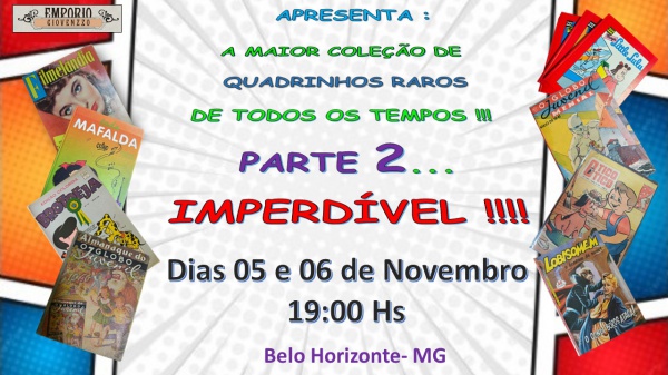 ESTE LEILÃO APRESENTA A MAIOR COLEÇÃO DE GIBIS RAROS PARA TODOS OS GOSTOS.INICIAMOS COM A 2ª PARTE DESTA COLEÇÃO . ESTA IMPERDÍVEL!!!!SEJAM BEM VINDOS E BONS ARREMATES. ATENTEM AS INSTRUÇÕES DO LEILÃO .ALGUNS ESTADOS DA REVISTA PODEM TER PASSADO DESPERCEBIDOS, ATENTAR PARA AS FOTOS .