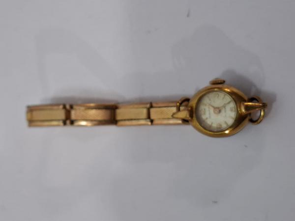 Antigo Relógio a Corda Mirvaine 17 Jewels Swiss (Lunett