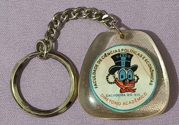 COLECIONISMO - CHAVEIRO ANTIGO - TIO PATINHAS
