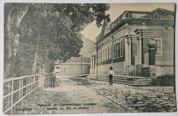 Rio de janeiro/"Valença" - Antigo Postal circulado.