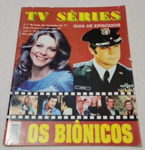 Revista TV Séries OS BIÔNICOS, número 4 ano outubro de