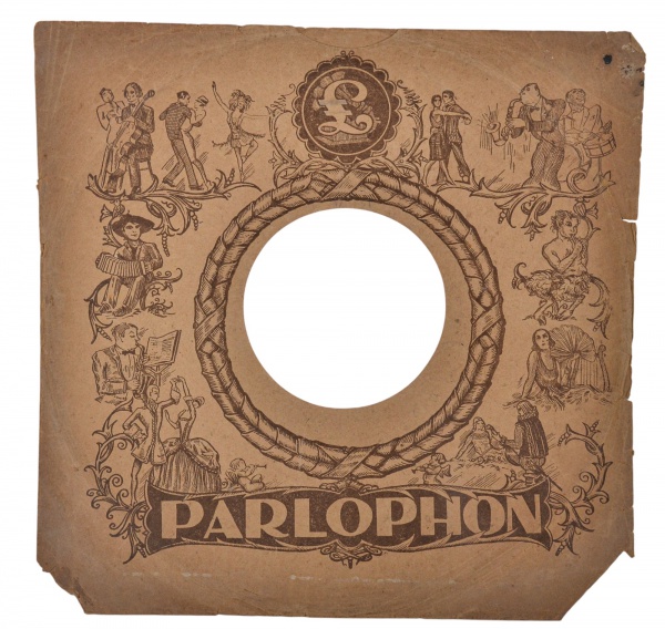 CAPA DE DISCO 78 RPM / PROGRAM TRANSCRIPTION - RCA VICT