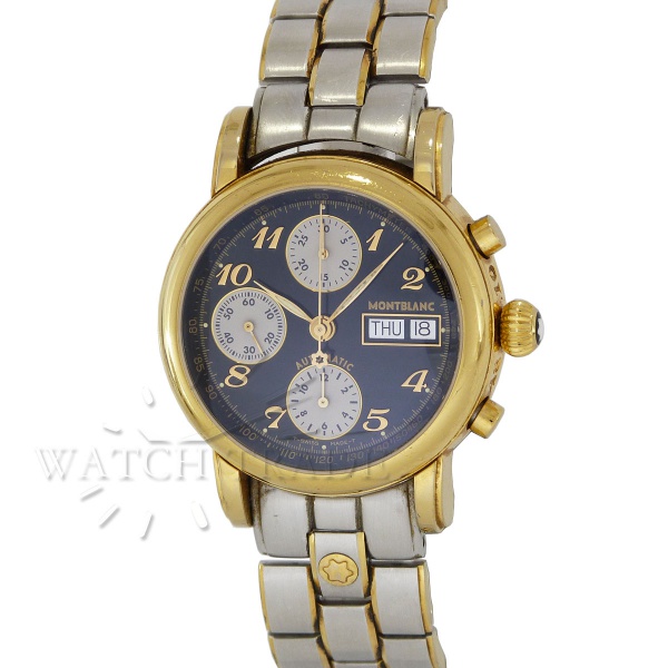 Relogios . RELÓGIO MICHAEL KORS PAVÊ DE CRISTAIS AZUIS CRONÓGRAFO. foto 3