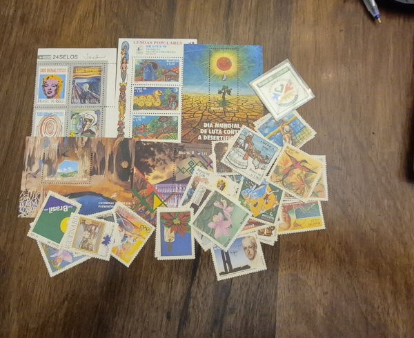 Brasil - Ano 1996 - Selos Novos - Completos