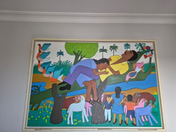 Waldemiro de Deus - 159 X 109 cm - "Amor" - AST