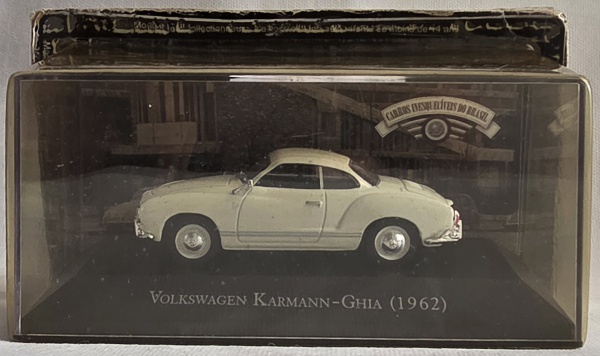 Joias . Colecionável. Temática: Automóvel nacional vintage. Auto VW Karmann-Ghia 1962, ...