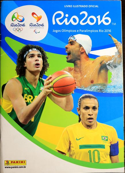 Álbum de figurinhas - 2016 - Jogos Olímpicos e Paralímpicos RIO20216 - Completo