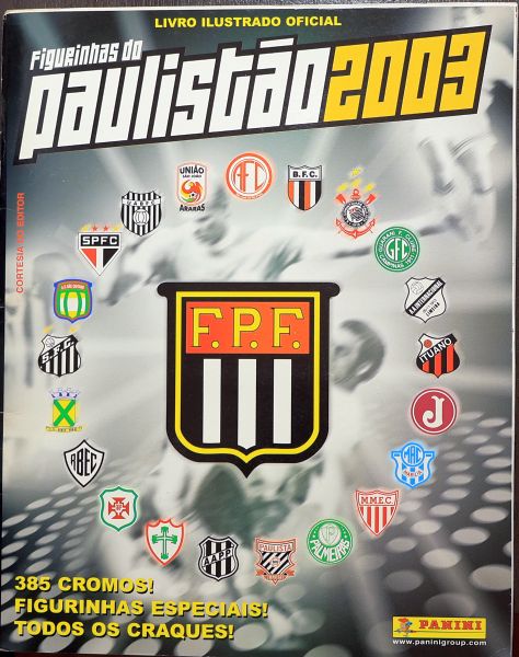 Álbum de figurinhas - 2003 - Paulistão 2003 - Completo
