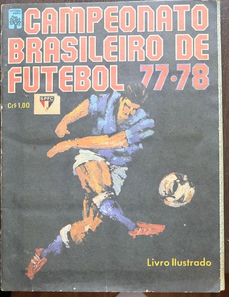 Álbum de figurinhas - 1977 - Campeonato Brasileiro de Futebol - Completo