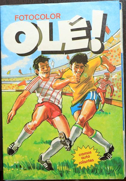 Álbum de figurinhas - 1986 - Fotocolor Olé! - Completo