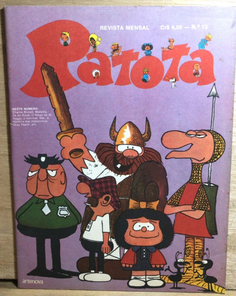 Joias . REVISTA EM QUADRINHOS - Patota ano 2  n.13 - Editora Artenova - década 70 - com ...