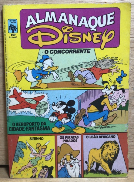 Joias . GIBI - Almanaque Disney n.149 -  1983 - ilustrado - 130pg - com desgastes do ...