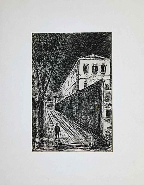 GOELDI, Oswaldo  -  Rotogravura | Assinada na chapa: CID | Medidas: 38 x 30 cm (ME) e 24 x 16 cm (MI)