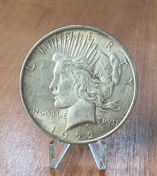 KM#150 EUA DOLLAR 1922 PEACE  FC LINDA.