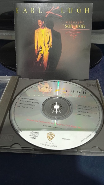 CD EARL KLUGH - MIDNIGHT IN SAN JUAN / IMPORTADO JAPÃO