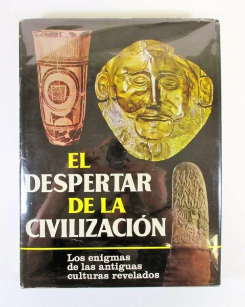 LIVRO - El despertar de la civilización - Los enigmas de las antiguas culturas revelados. Obra de vários anos de intenso trabalho realizado por eminentes arqueólogos e historiadores, relata as vicissitudes dos povos que estabeleceram as colunas nas quais se sustentam todas as civilizações da antiguidade. Constitui o mais completo panorama jamais publicado a cerca da evolução cultural do homem. Suas centenas de ilustrações e mapas em preto e branco e coloridas lhe outorgam uma extraordinária, que percebe não somente o entendimento, mas também o profano.