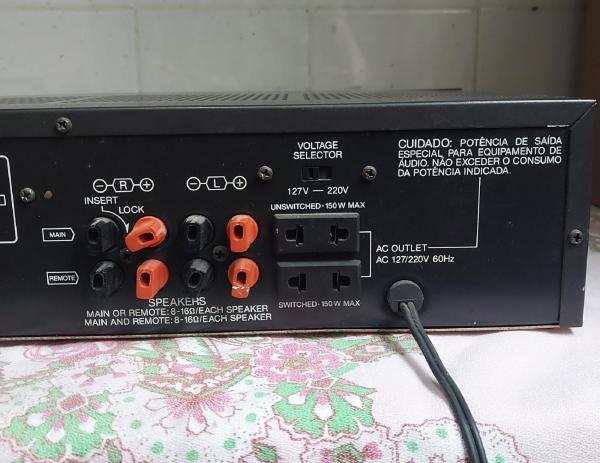 TECHNICS - Receiver AM/FM Stereo modelo SA-290. Ligando