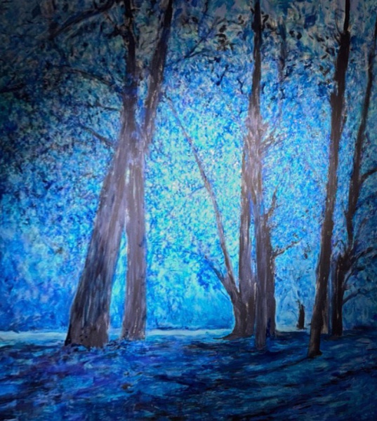 ACRÍLICA SOBRE TELA, 230 X 230 CM (2025)
