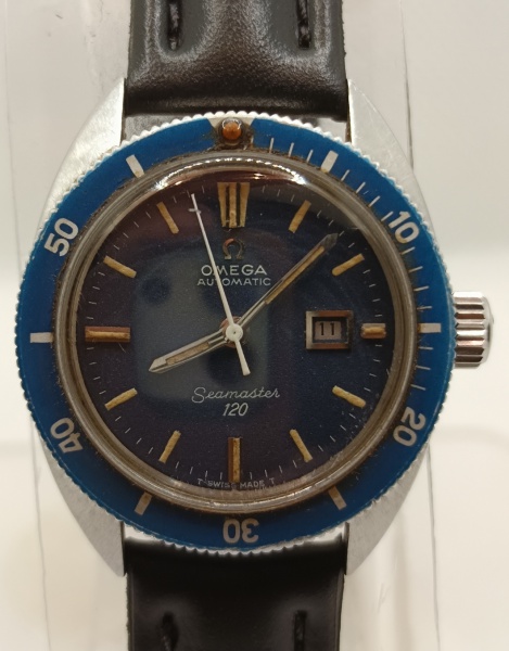 OMEGA, SUÍÇO, AÇO, AUTOMÁTICO, VISOR DE ACRÍLICO, MODELO SEAMASTER 120, 31MM DE CAIXA, REF. 566.007