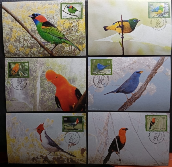 Brasil - Série completa de máximos postais