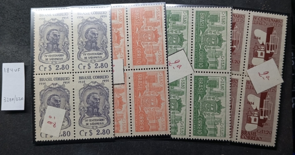 Brasil, série completa nova com goma, 2ª tiragem