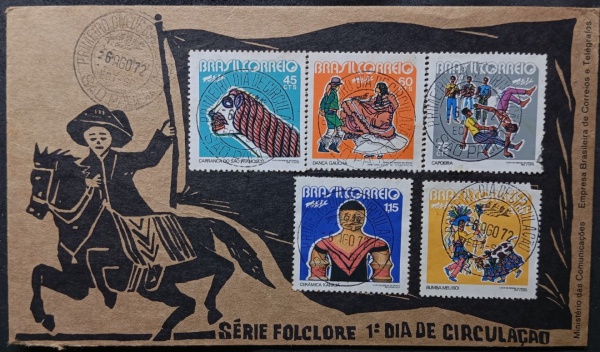 (159342) - Brasil, fdc ano 1972