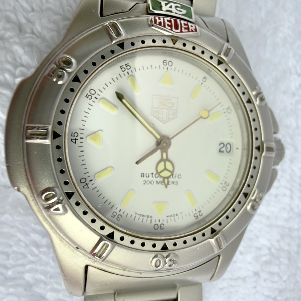 Relogios . Relogio Tag Heuer Serie 4000 Automatic 42mm swiss 699.706k anos 90 sapphire ...