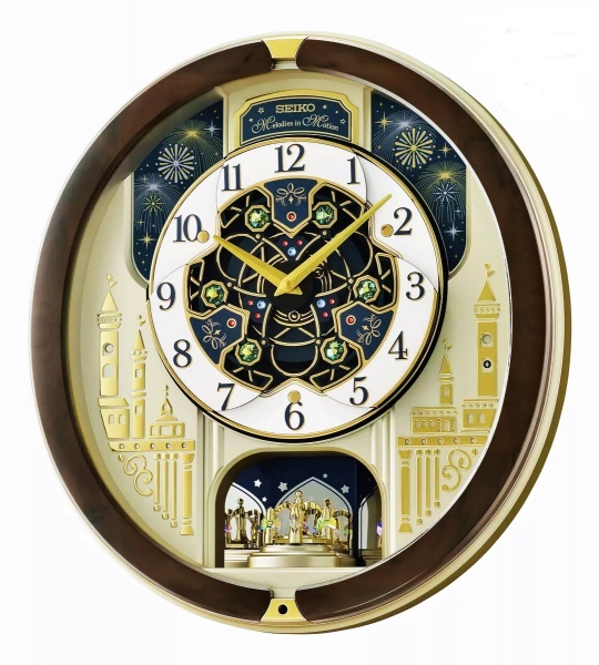 Seiko-Relógio de Parede Seiko Melodies in Motion