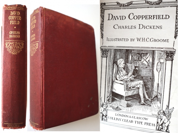 Charles Dickens, David Copperfield, illustrated by W.H.C. Groome