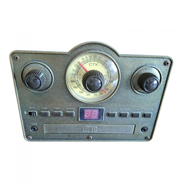 Rádio vitrola retrô, auto Return Turnable, elegante e r