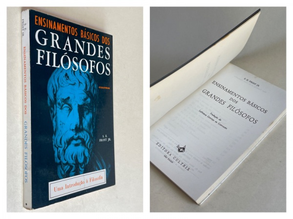 S. E. Frost Jr. Ensinamentos básicos dos grandes filósofos: uma