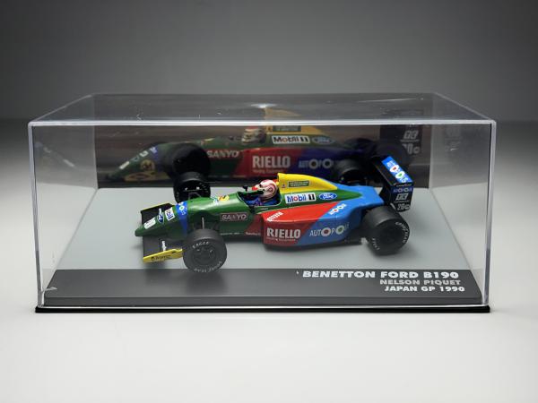1990 Benetton Ford B190 Nelson Piquet #20 Japan GP Azul