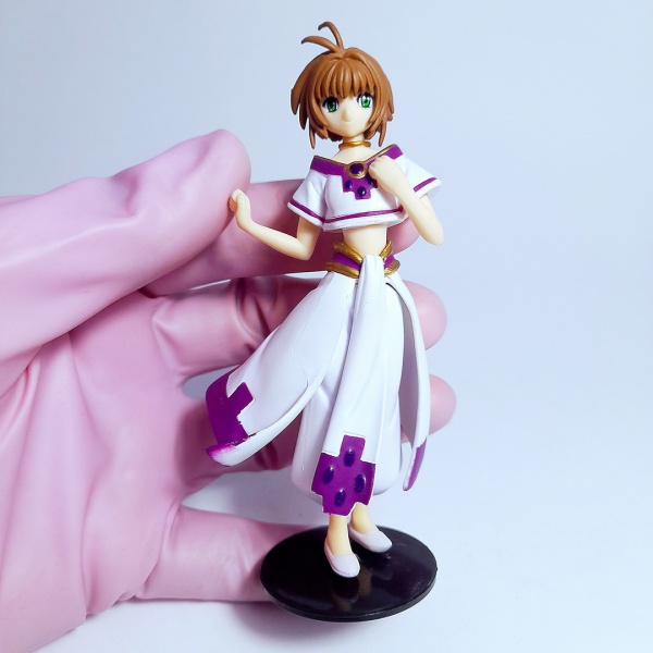 Antiga Action figure, miniatura Japonesa do anime Tsubasa da