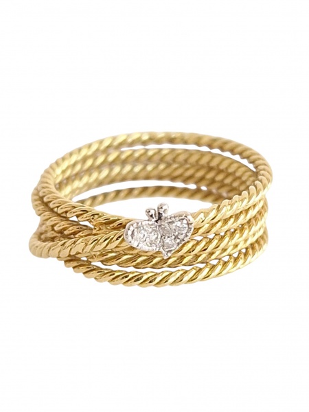 Joias . Pulseira em Ouro Amarelo 18K com Rubis e Diamantes Natu foto 4