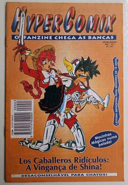 RARO GIBI EM QUADRINHOS: HYPER COMIX Nº 3. O Fanzine Chega às