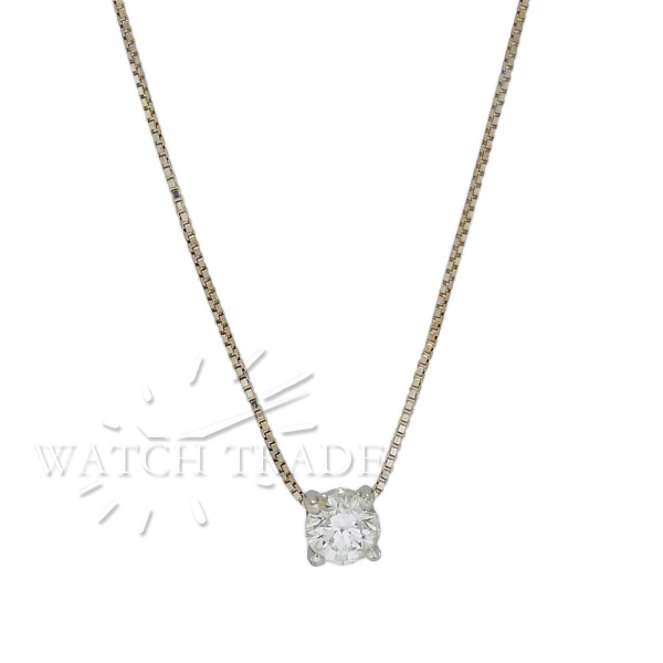 Relogios . ANEL SOLITÁRIO DE DIAMANTE EM OURO BRANCO 18K (0.750). foto 5