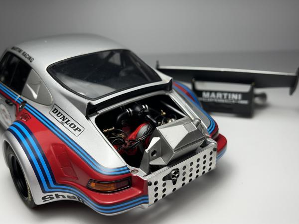 Porsche 911 Carrera RSR Turbo 2.1 Prata #5 Martini - Au