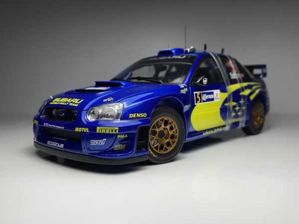 2005 Subaru Impreza WRC P. Solberg, P. Mills #5 (Winner