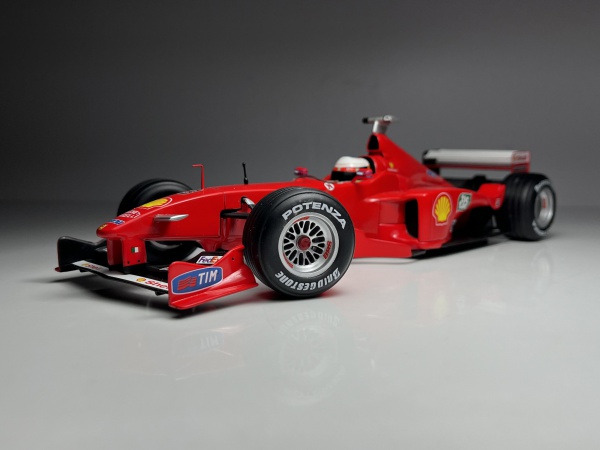 1999 Ferrari F399 Vermelno #3 Michael Schumacher - Hotw