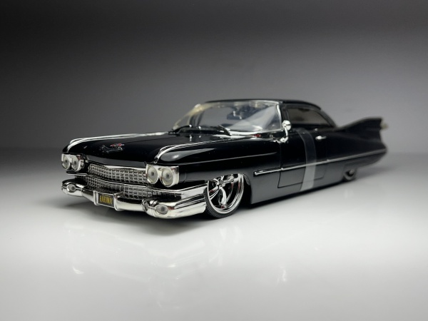 1959 Cadillac Coupe De Ville DubCity Preto - Jada Toys