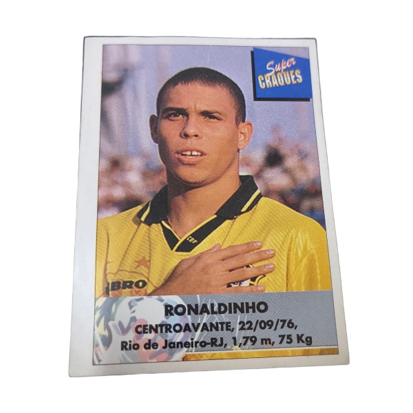 RONALDO FENÔMENO (Brasil) - Figurinha Original Rara - Super