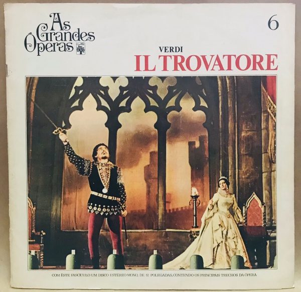 VINIL LP - As Grandes Operas vol.6 - Verdi Il Trovator