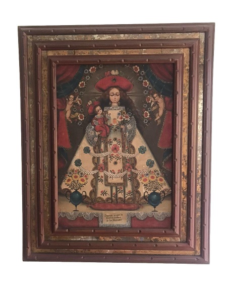 Arte . Antigo Óleo sobre Eucatex- Escola europeia retratando V foto 3