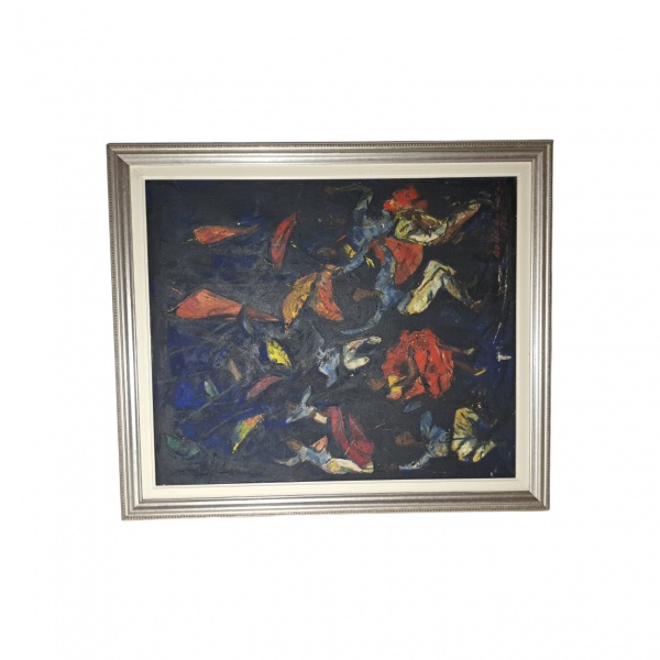Arte . OST- Abstrato - 100 x 100 cm. foto 1