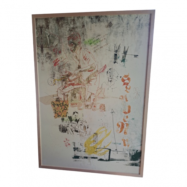 Arte . OST- Abstrato - 100 x 100 cm. foto 8
