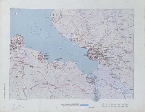 Lucas Simões | Mapa | Colagem sobre papel | 28x37cm (35x44cm com moldura)