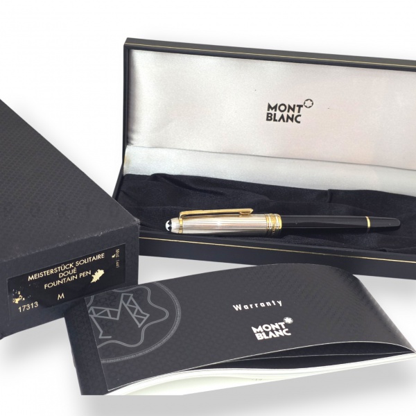 Canetas . Caneta original Montblanc Tinteiro, Modelo Doué Signum. foto 1