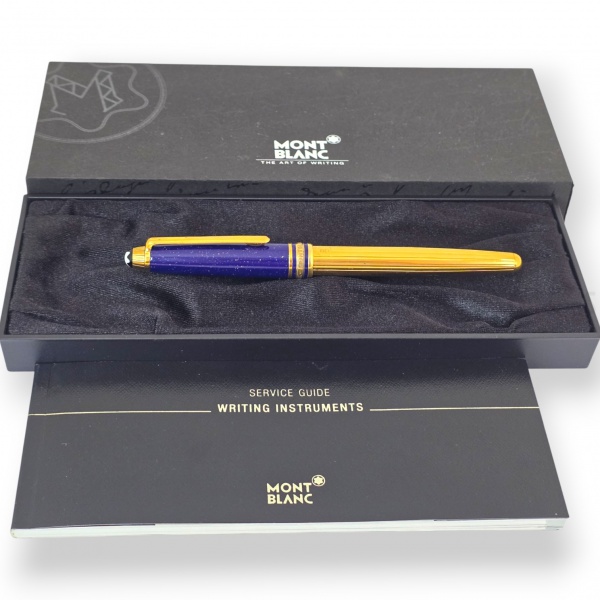 Canetas . Caneta original Montblanc Tinteiro, Modelo Doué Signum. foto 4
