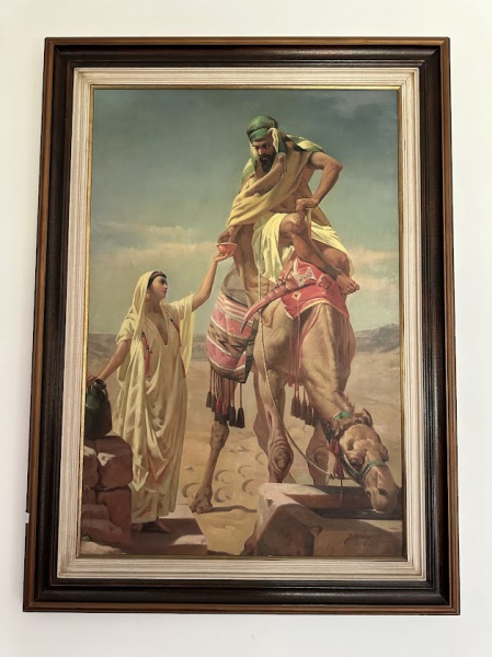 Arte . AUGUST KAMEKE (Alemanha, 1826-1899). (ATRIBUÍDO) -  Pai foto 5