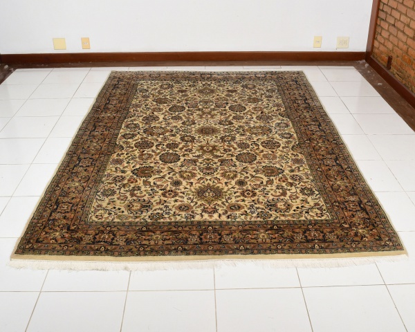 Joias . Tapete Tabriz Mahi Persa Royal med. 2,45 x 3,05 = 7,47 foto 3